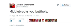 Illustration for article titled Pitcher's Wife Calls Will Middlebrooks "Butthole" For Breaking Up No-No